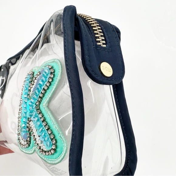 STONEY CLOVER LANE Clear Pouch Initial K - Picture 6 of 7